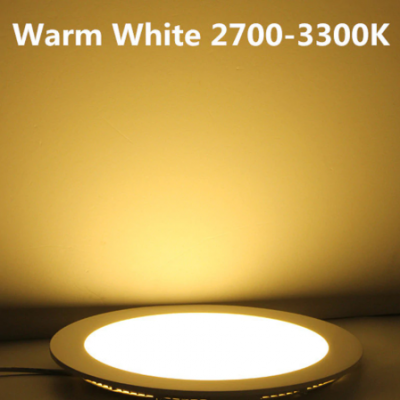 Интерьерная подсветка шайба врезная 90х12мм тёплый белый 24в 3Вт
