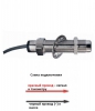 Датчик тахометра 2 провода, 65х45 мм, 100-15000 Гц, синусоидальный имп., резьба М16х1.5