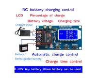 Контроллер заряда аккумулятора LCD