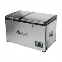 Холодильник Alpicool BCD80 80л двухкамерный 12/24/110/220V